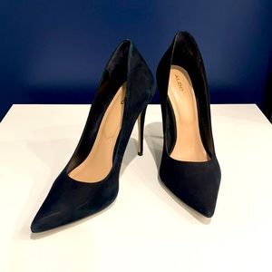 Black Aldo Pumps